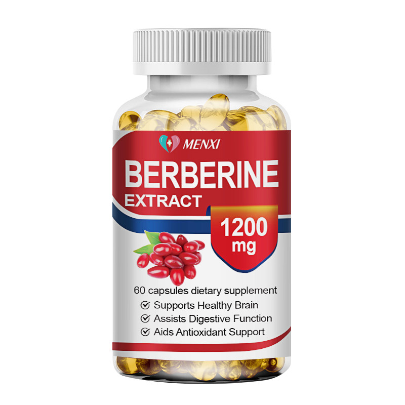 Berberine Extract 1200mg High Absorption Heart Health Support Supplements 60pcs
