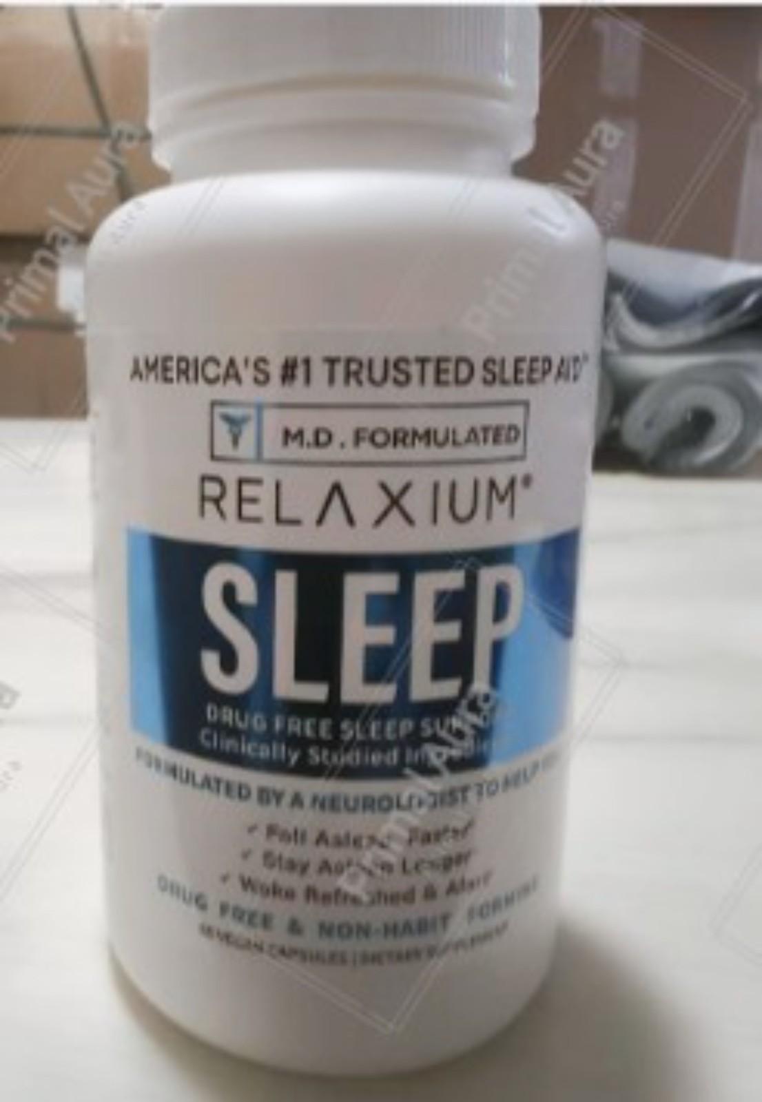 Valerest &Ashwagandha,Melatonin with Magnesium Glycinate,,60capsules EXP 05/2028