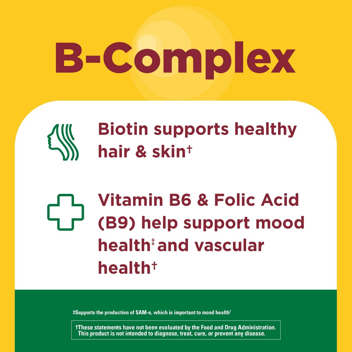 Nature Made Vitamin B Complex Gummies, 5 B Vitamins for Energy – 60ct