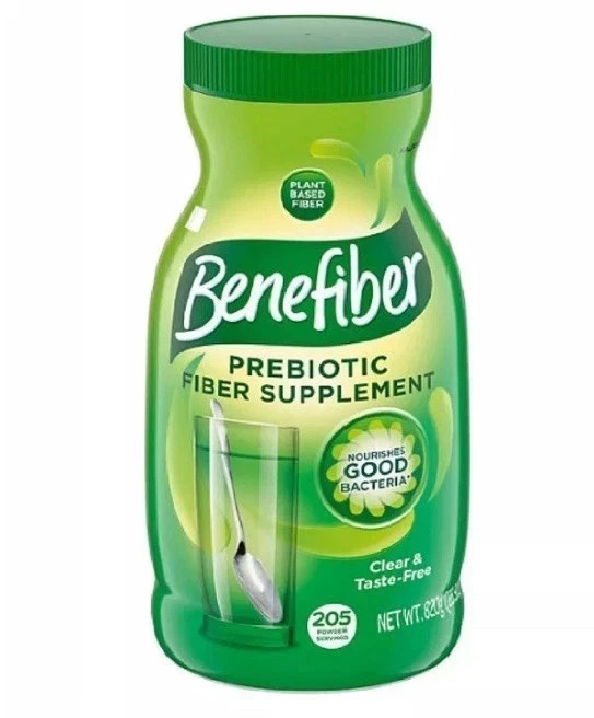 Benefiber Daily Prebiotic Fiber Supplement Powder, Unflavored, 28.9 oz.