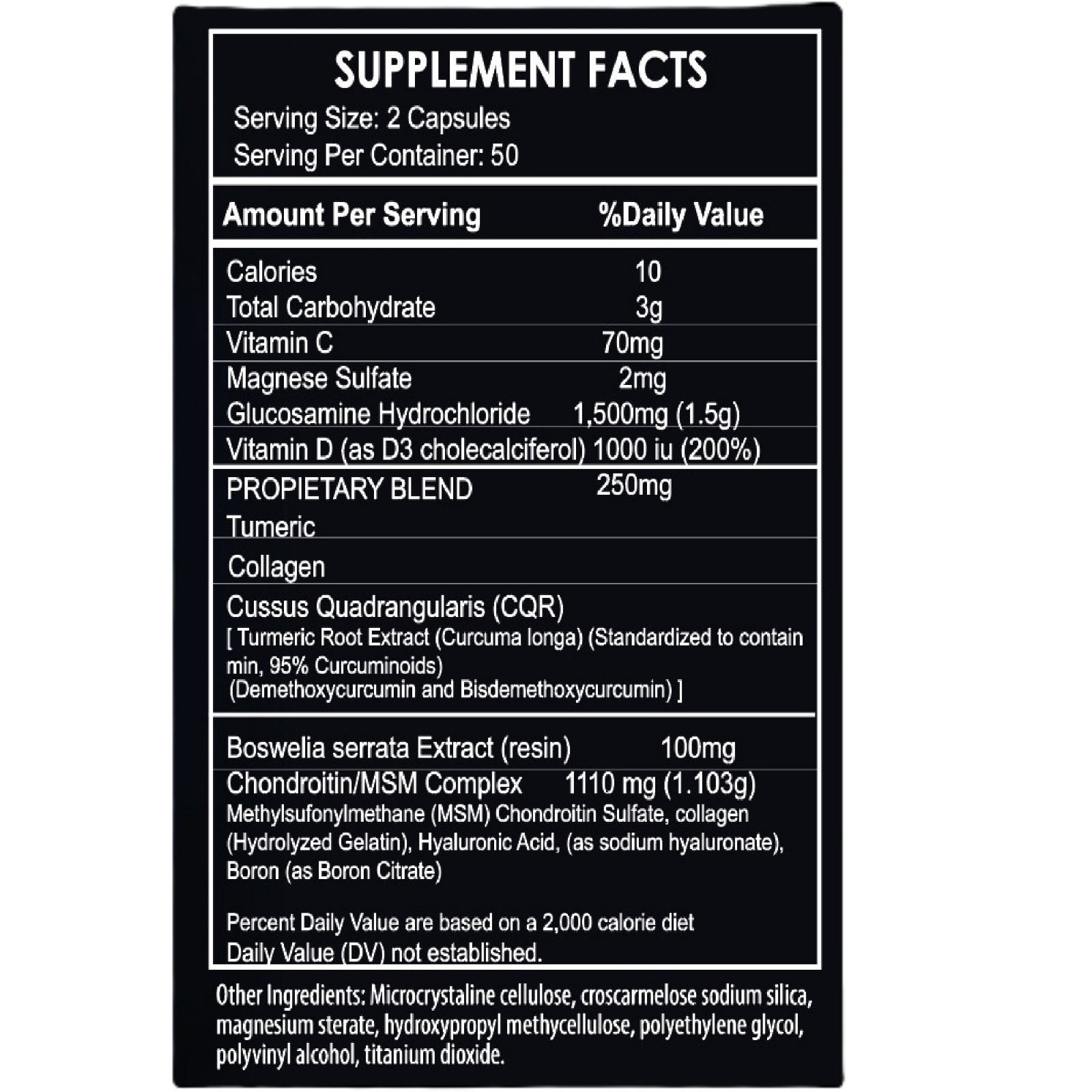 Ultimate Joint Health Supplements Dietary Pills Relief Aches Caps Free Shipping