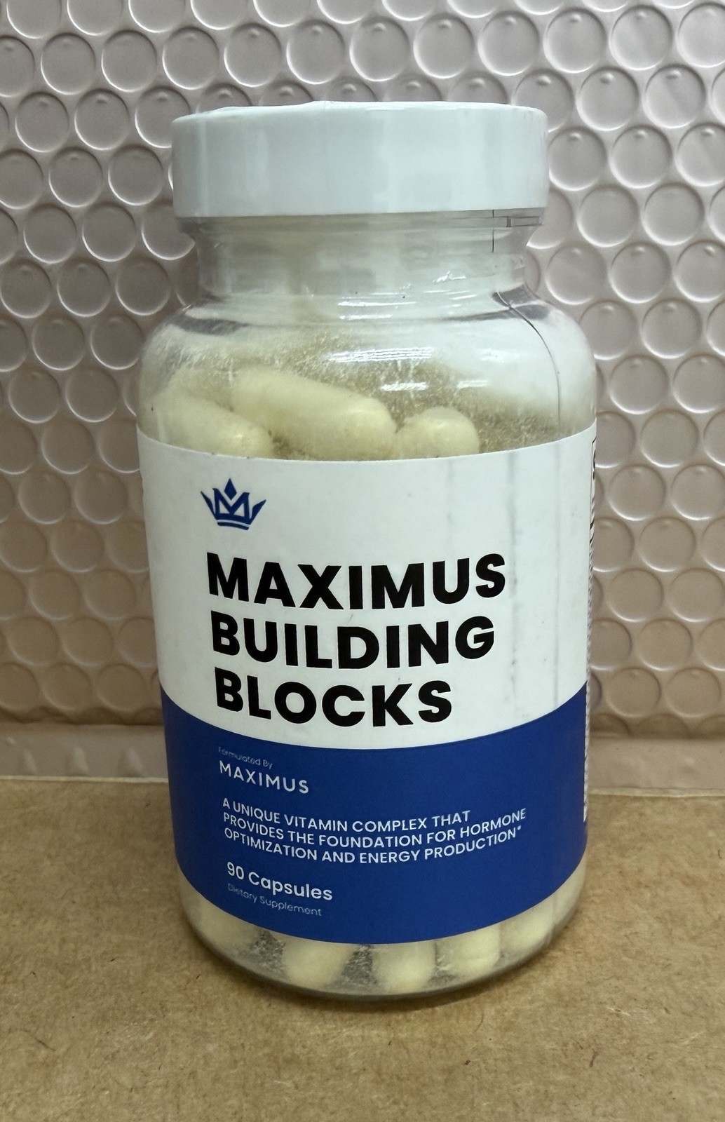 Maximus Building Blocks 90 Caps Each Multivitamin New & Sealed MFG: 06/2025