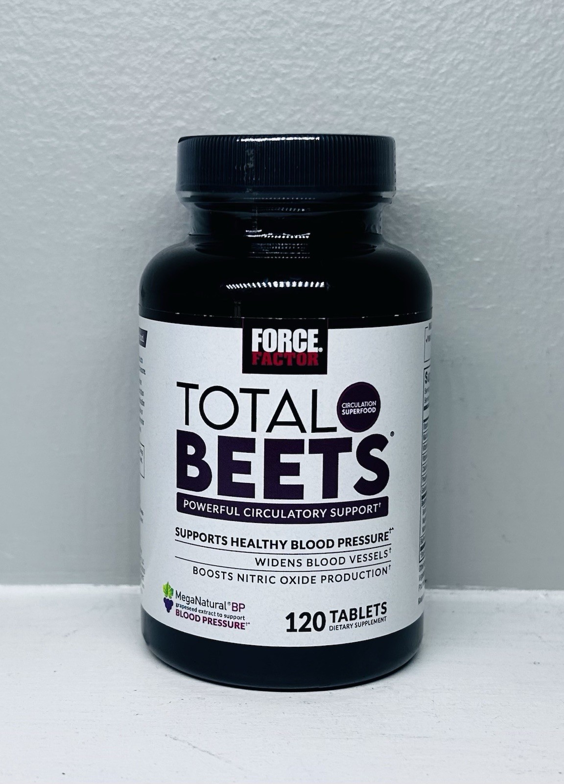 Total Beets Circulation Superfood Beet Root with Blood Pressure Support 120ct