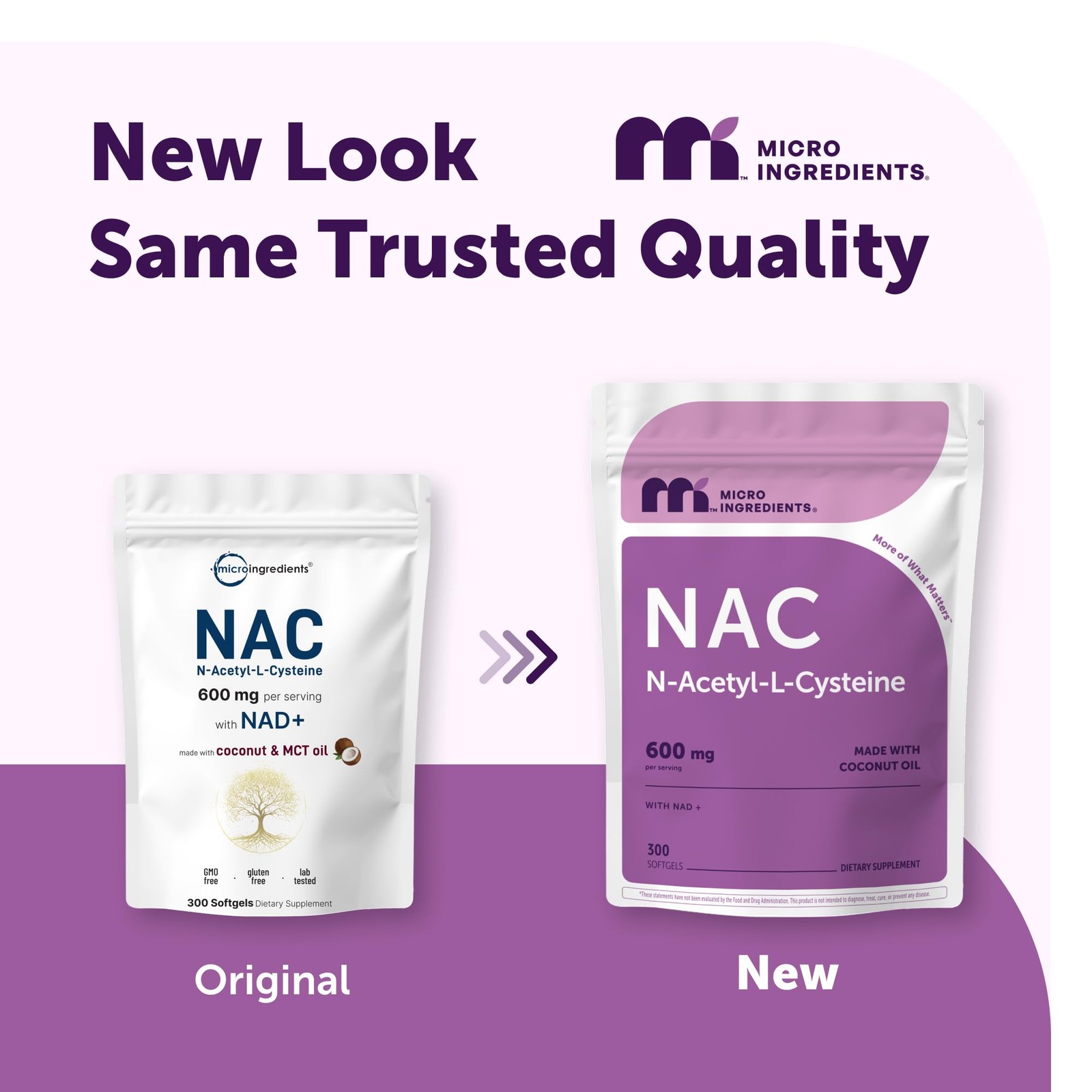 Micro Ingredients NAC Supplement 600mg Per Serving with 300 Count (Pack of 1)