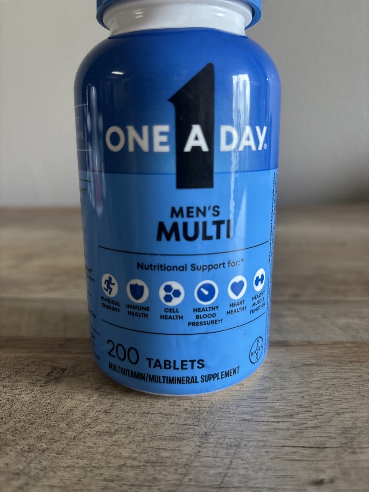 One A Day Men’s Complete Multi Vitamin Dietary Supplement – 200 Tablets