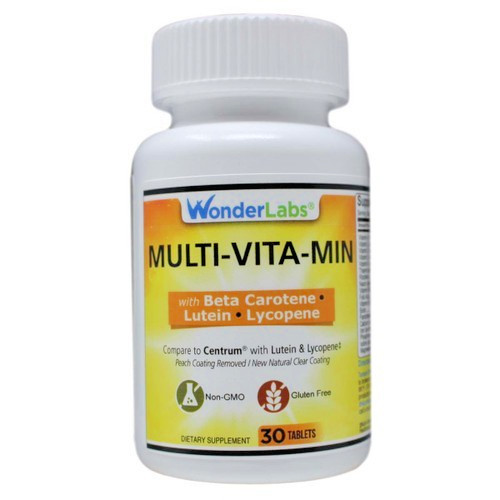 WonderLabs Multi-Vita-Min Multi-Vitamin 30 Tablets 02/2028 EXP – New Lot of 3