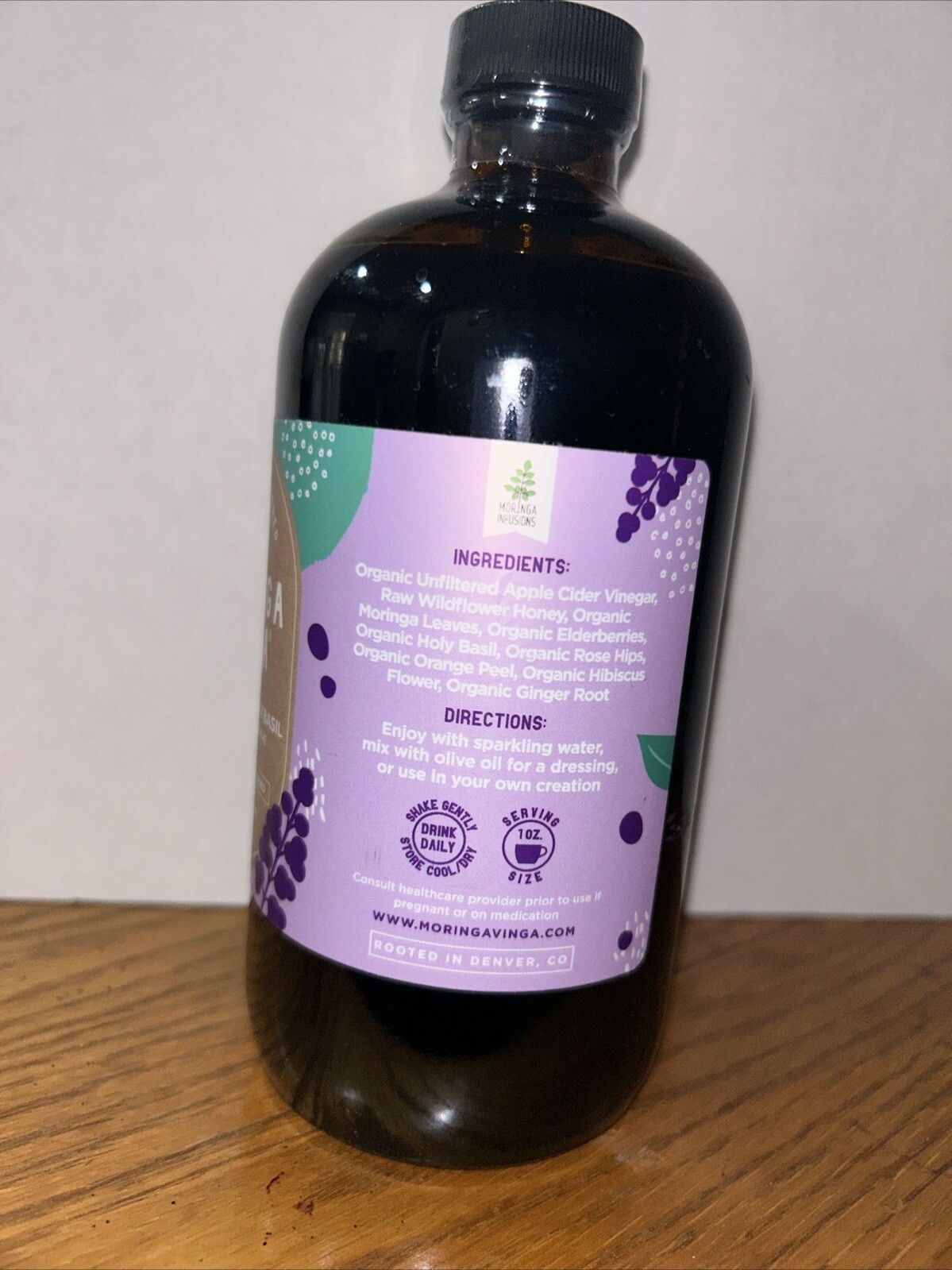 Elderberry & Holy Basil IMMUNITY + CALM + BREATHE 16 Servings Exp. 01/2026