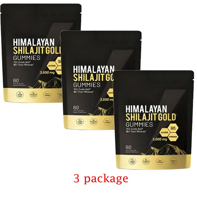 Gummies, Supplement, Micronutrient Shilajit Premium Himalayan New Shilajit 60