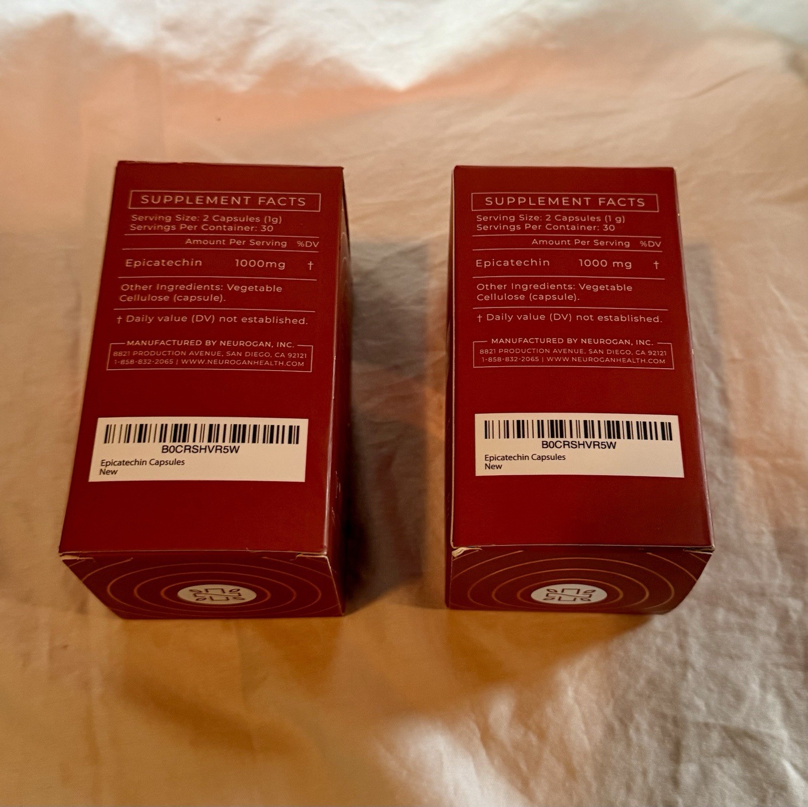 Epicatechin, 60 Capsules (500 mg Per capsule) 2 Boxes Available