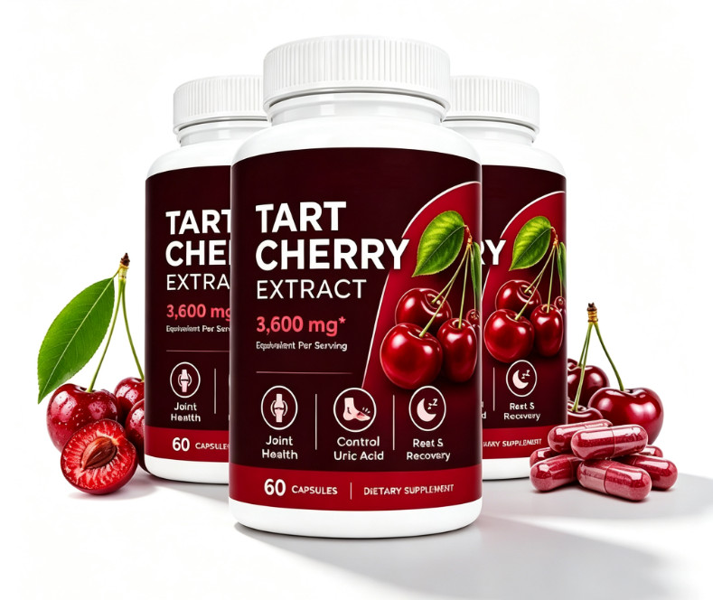 Good Grove Tart Cherry Extract,Goodgrove Tart Cherry Cold Extracted,60 Ct 1-5x