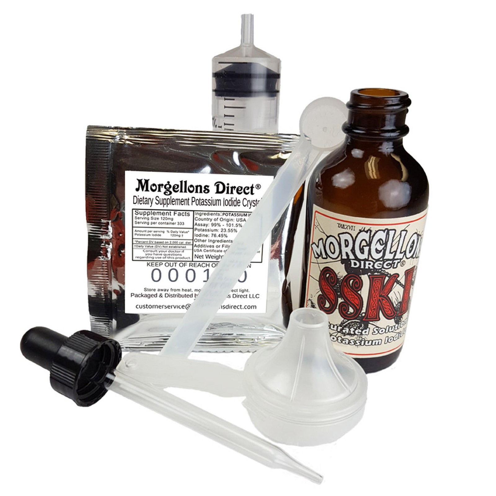 SSKI Iodine Potassium Iodide Solutions Mixing Kit Includes Necessary Tools an…