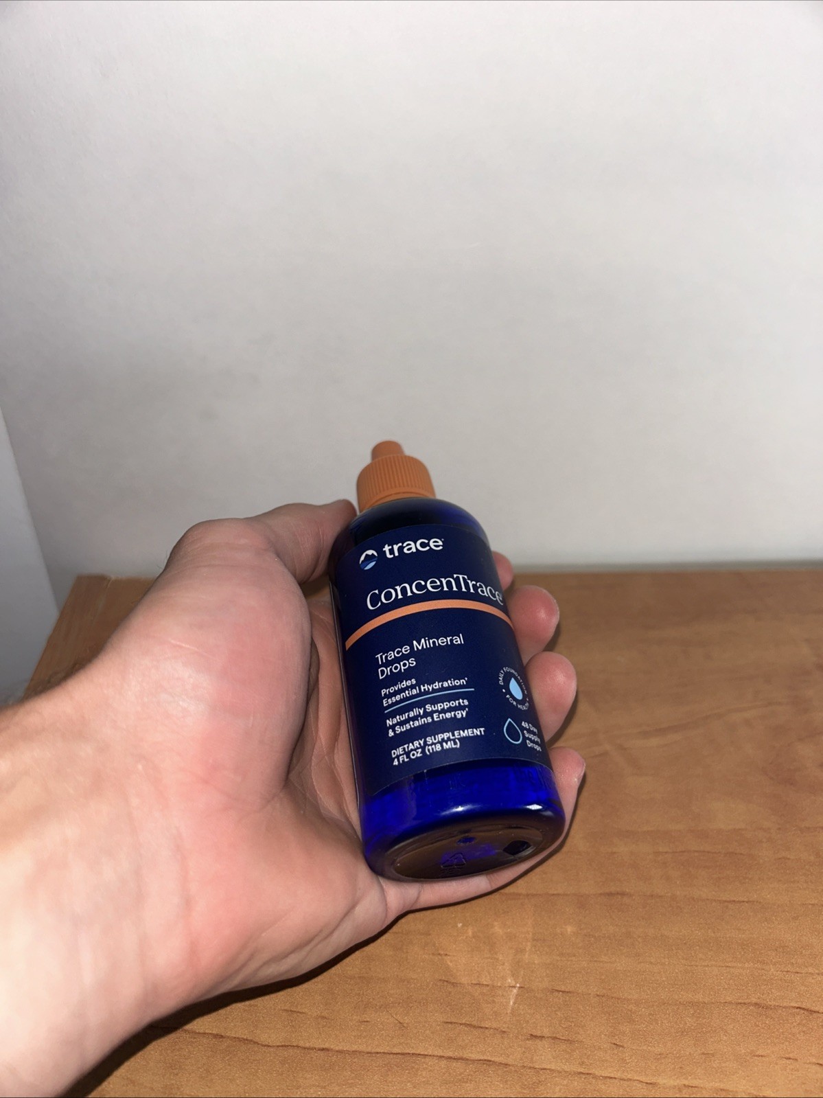 Trace Minerals ConcenTrace Ionic Mineral Drops Energy 4 FL OZ BB 06/30