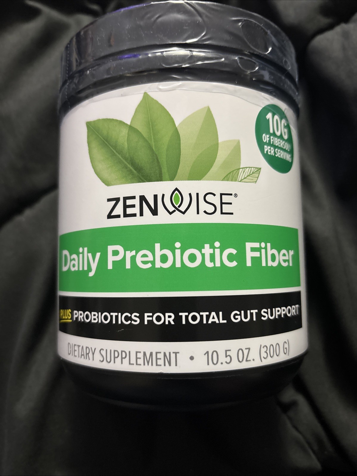 Zen wise Daily Prebiotic Fiber Plus Probiotics For Total Gut Support