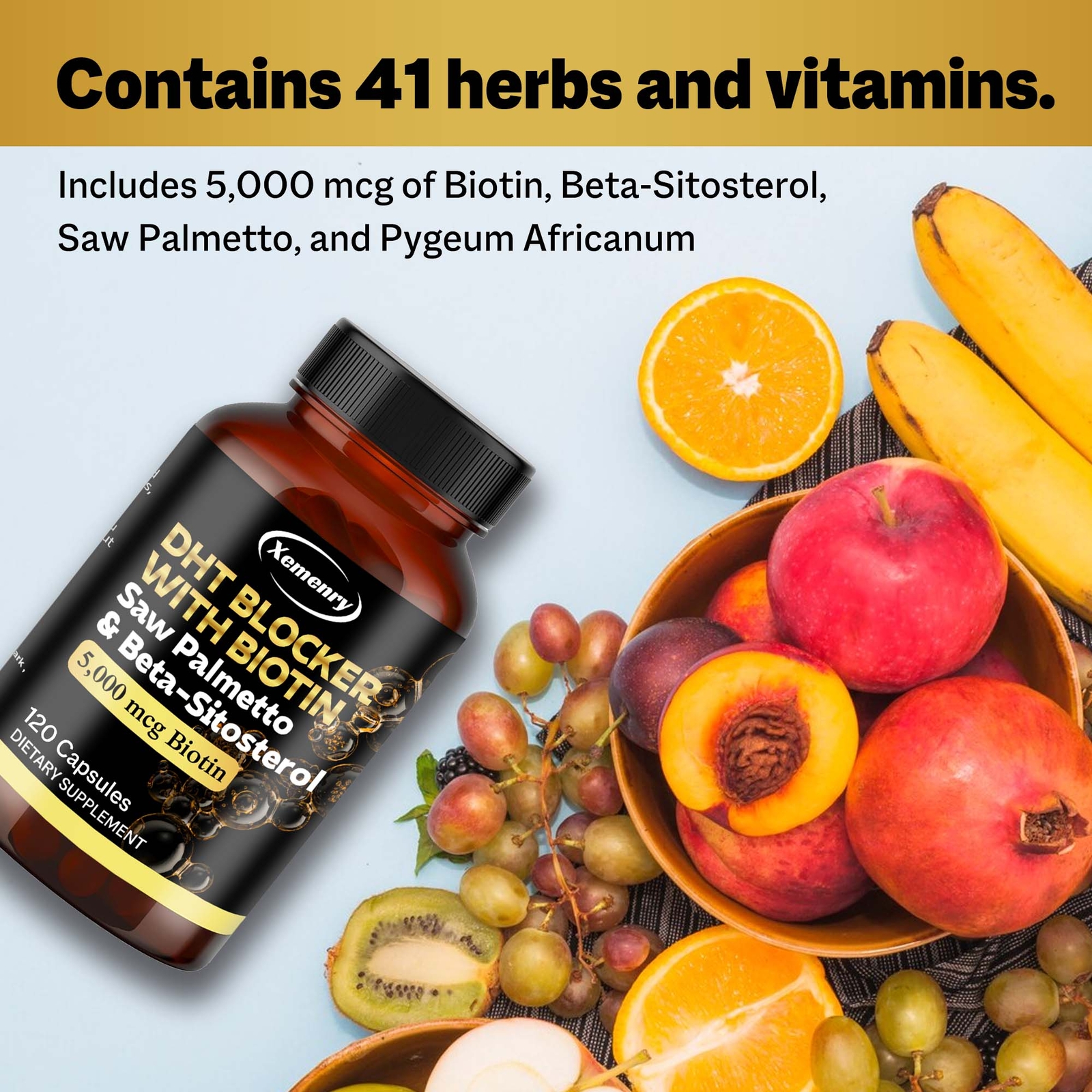 DHT Blocker – with Biotin, Promote Healthy Hair Growth and Prevent Hair Loss