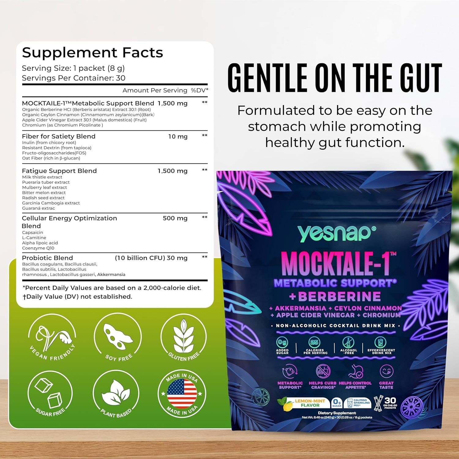 Great Value ! Yesnap MOCKTALE-1 Metabolic Weight Management Support Supplemen