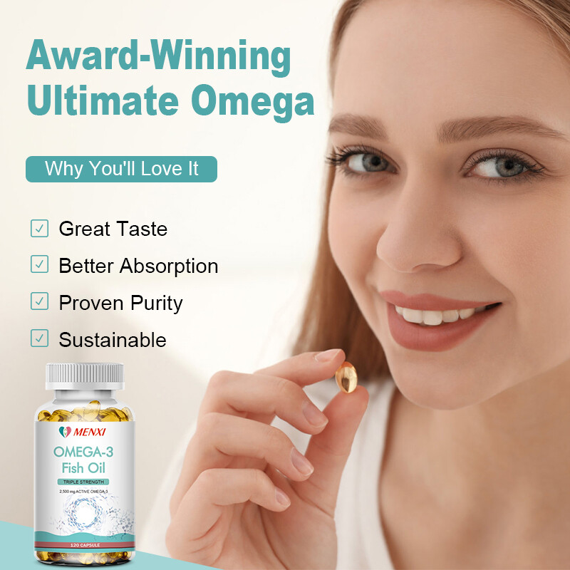 Coenzyme Q10 | Omega 3 Fish Oil | Immune | Joint | Heart | Nervous 240 Capsules
