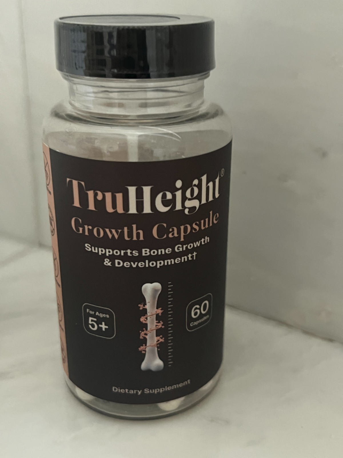 Tru Height Growth Capsule 60ct New Sealed Expires 07/2027