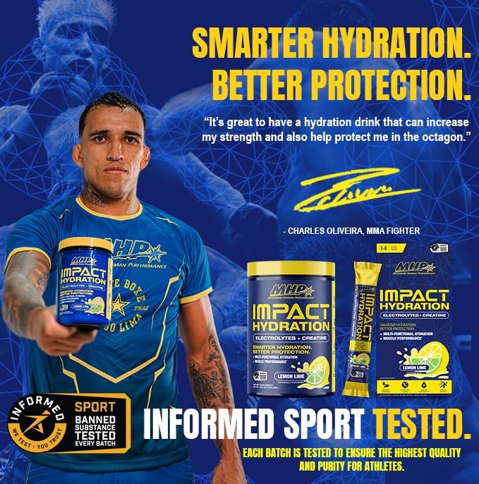 Maximum Human Performance Mhp Impact Hydration Electrolyte Creatine Sports