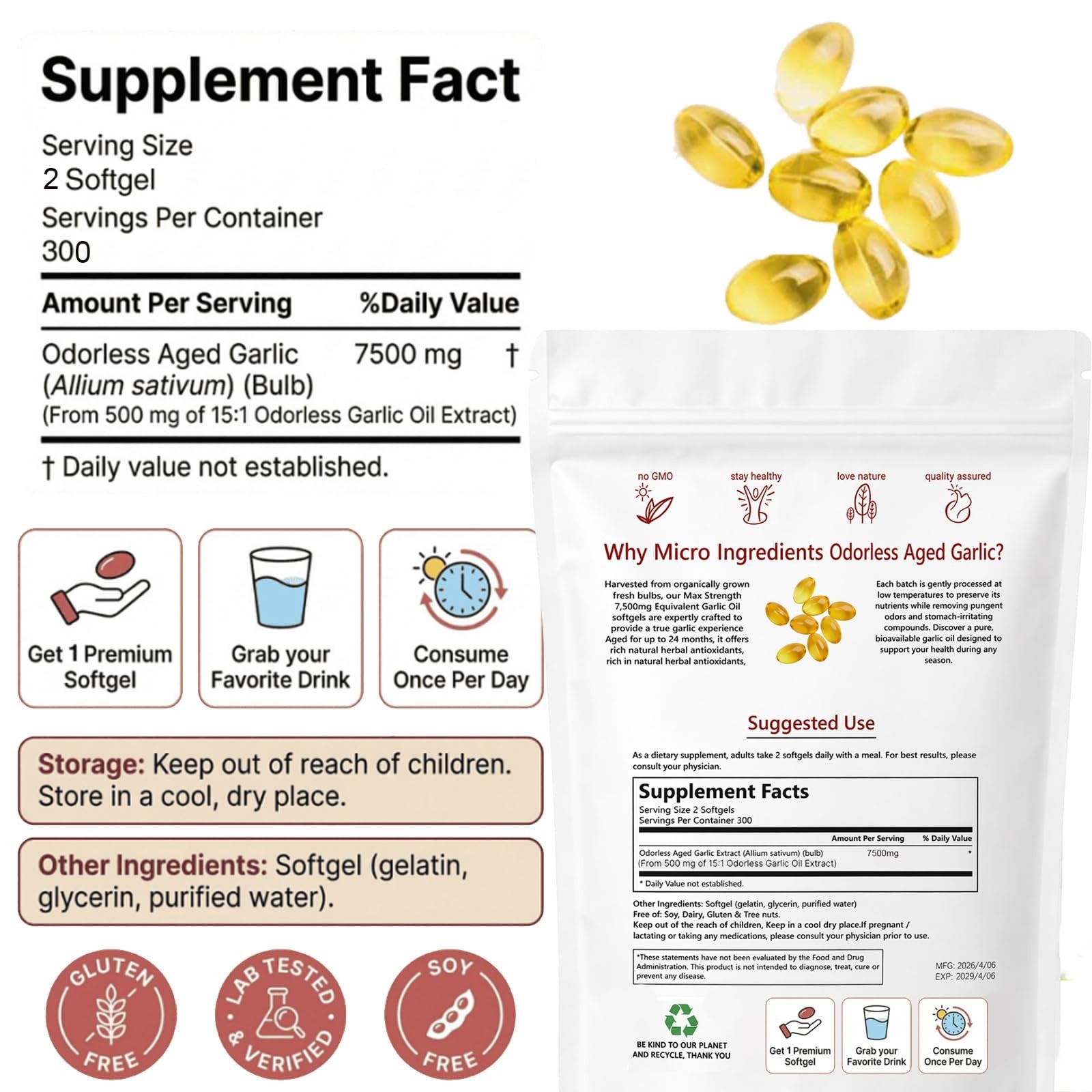 Vibro Band 1bag Aged Garlic Extract