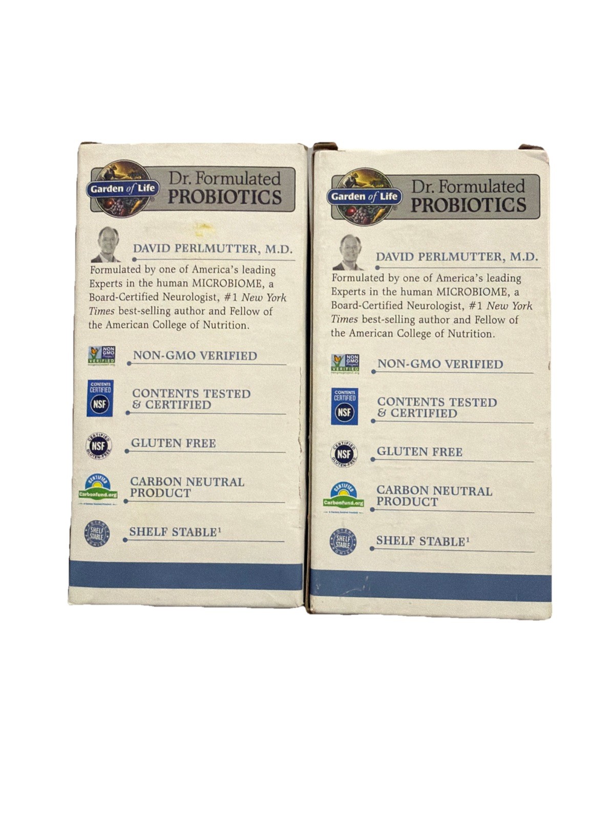 2 PACK – Garden Of Life Probiotics Gas Bloating Daily Care 40 Billion CFU 07/26+