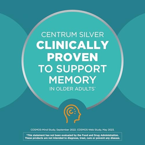 Centrum Silver Multivitamin for Men 50 Plus, 100 Count (Pack of 1)