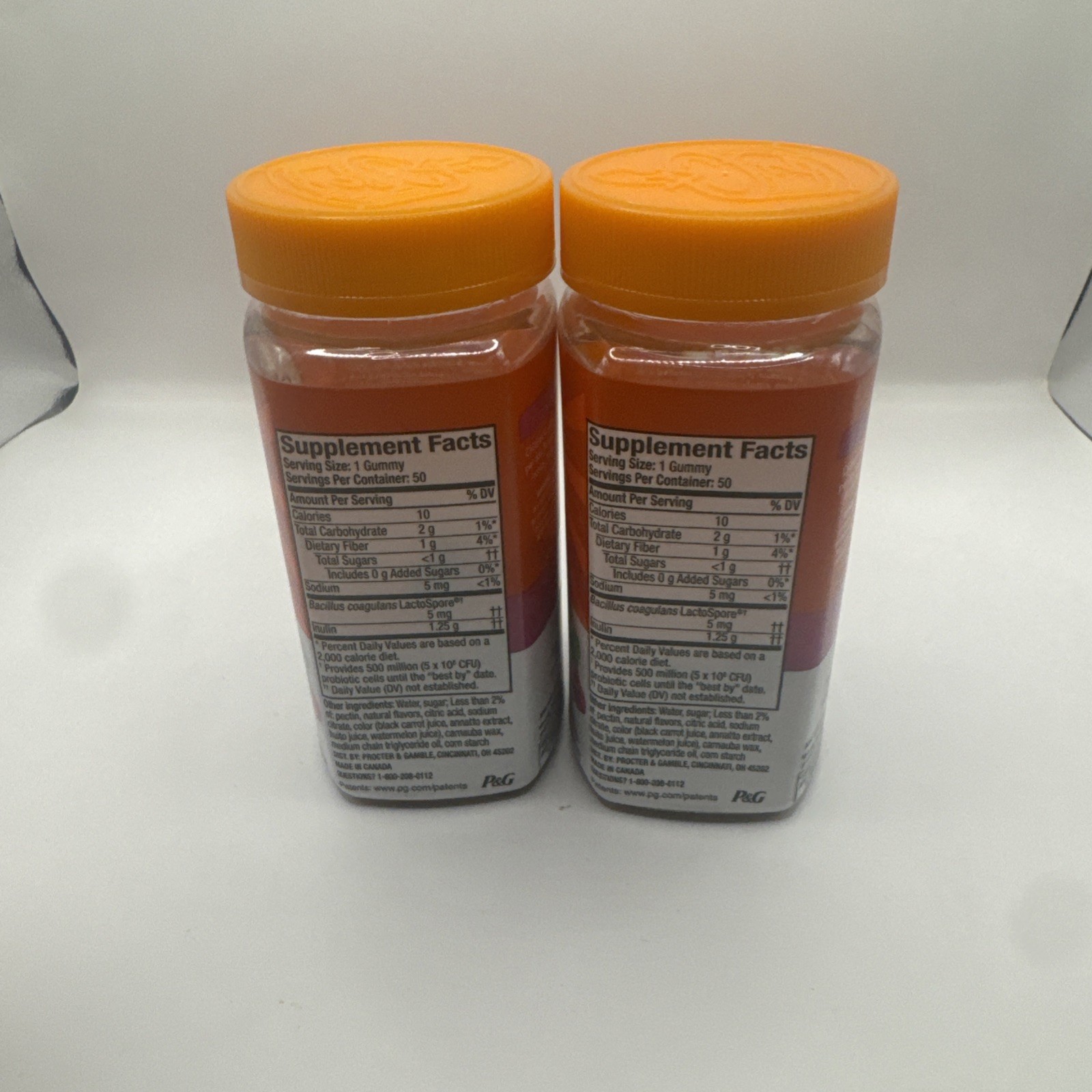 Lot (2) Align Kids Gummies Prebiotic & Probiotic 50 Gummies Exp. 06/26