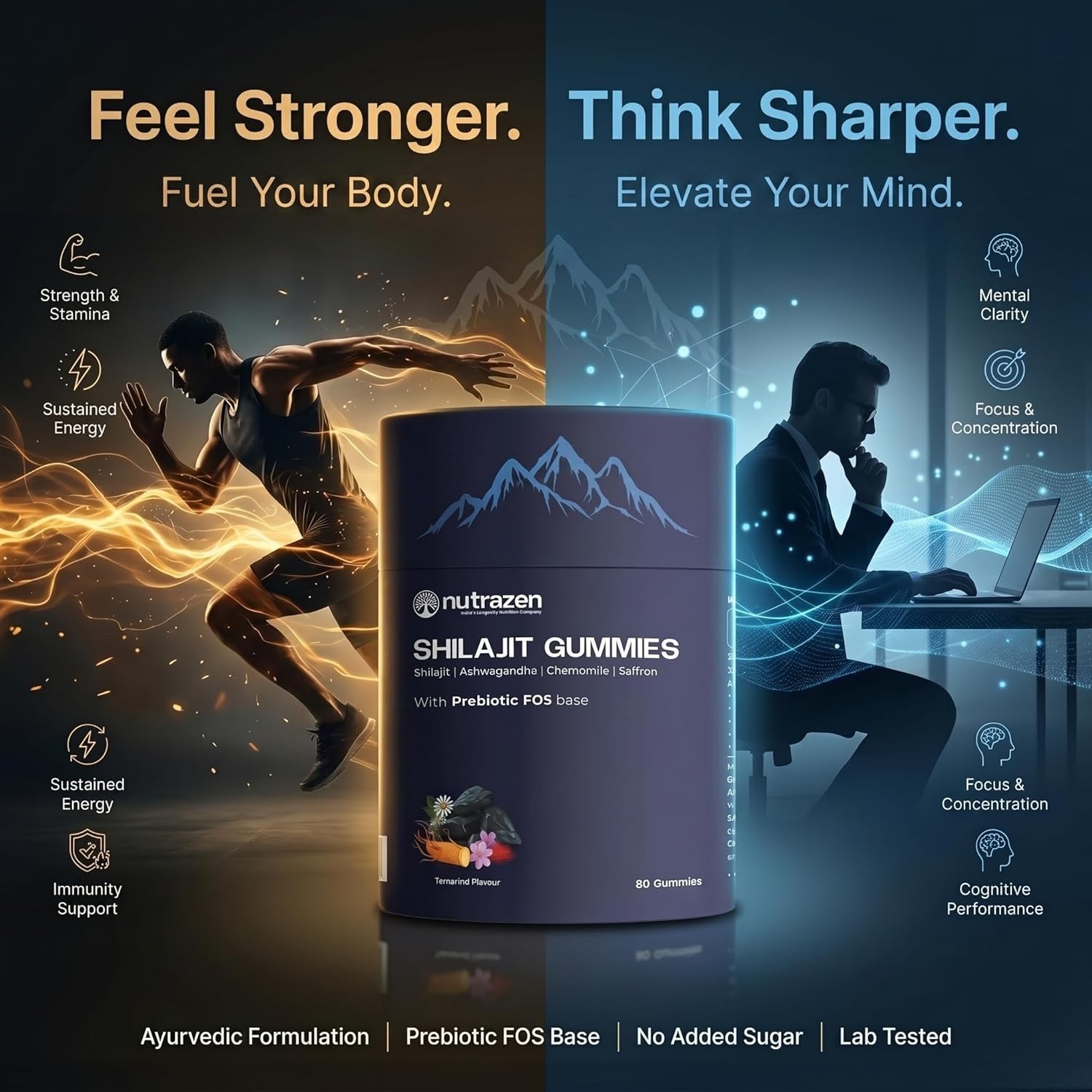Premium Herbal Gummies 60 – Himalayan Shilajit Gold Formula