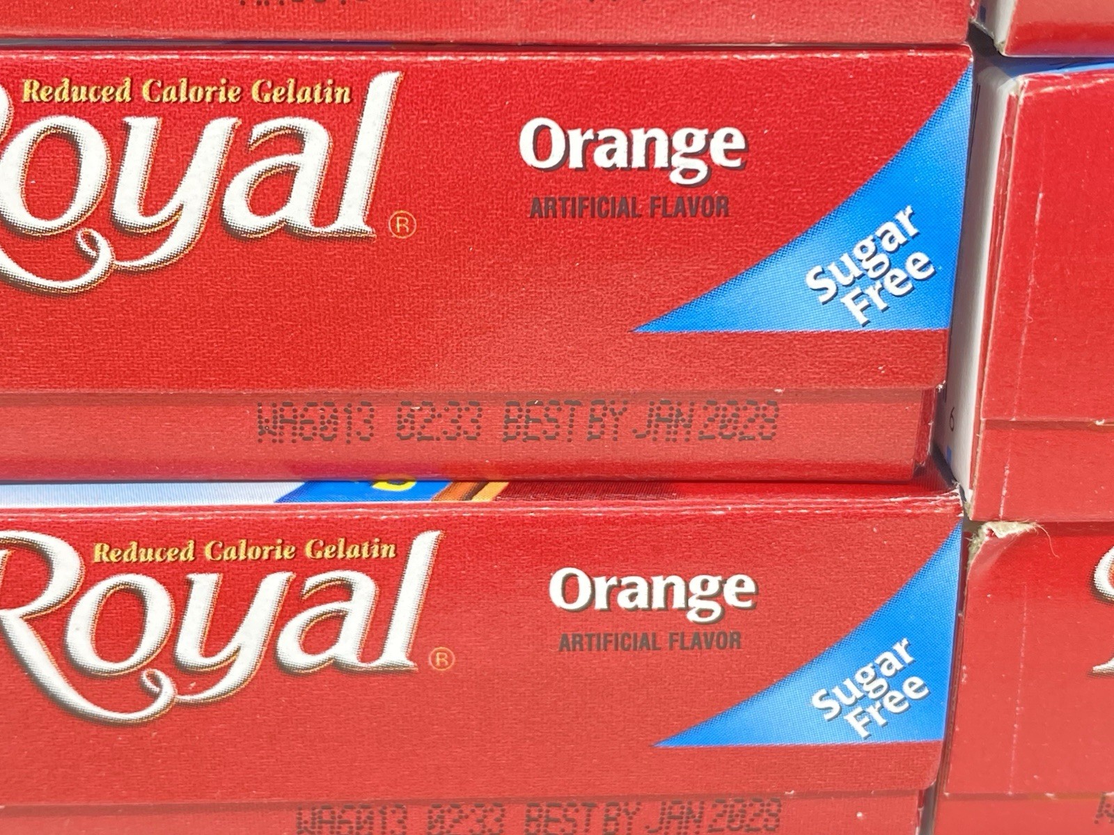 Royal Gelatin Sugar Free Variety Pack of 12-3 Boxes Each Flavor