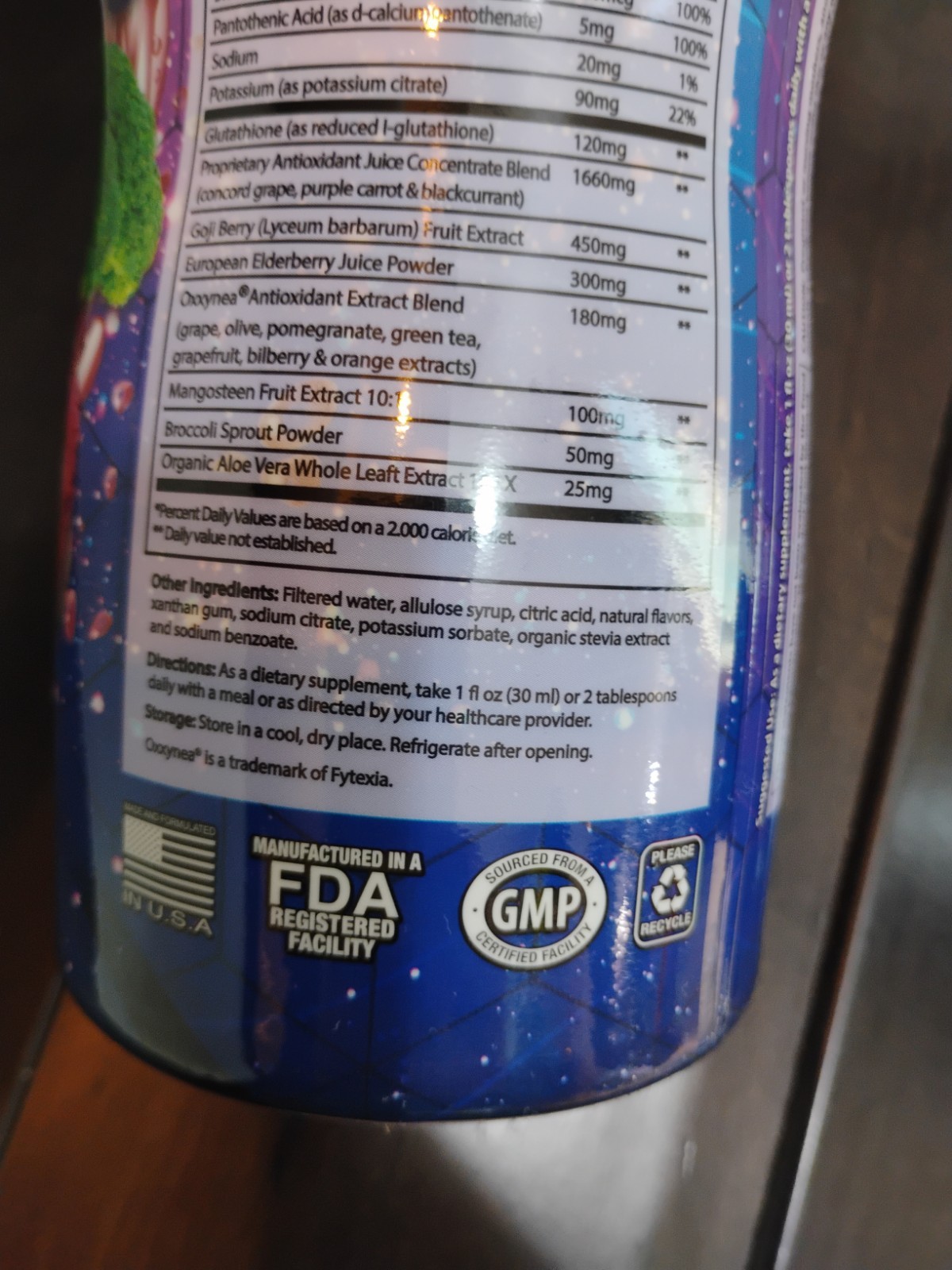 HILIFE + Hibody THE MASTER ANTIOXIDANT 32 FL OZ. Glutathione Plus!!! New Sealed