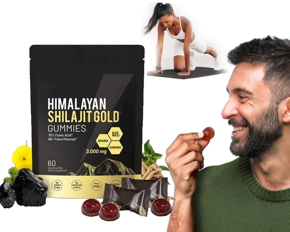 3Bag Shilajit 60 Gummies, Shilajit Micronutrient Supplement, Himalayan Premium