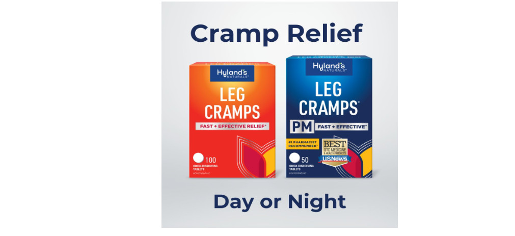 Hyland’s, Leg Cramps PM Tablets, Nighttime Formula Exp 01-2025 2PK