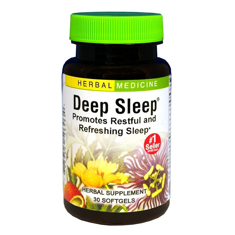 Herbs Etc. Deep Sleep Soft Gels – 30 Count (Pack of 1)