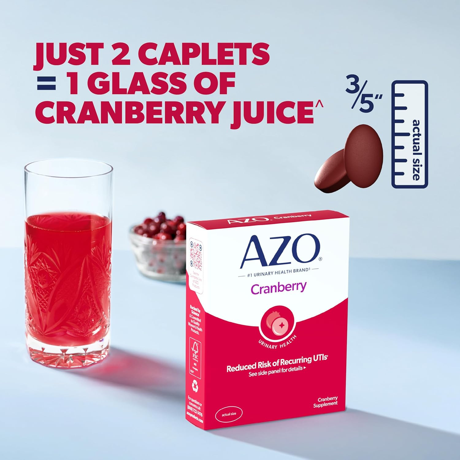 Cranberry Pills for Urinary Tract Health for Women and Men, Adult Cranberry S…