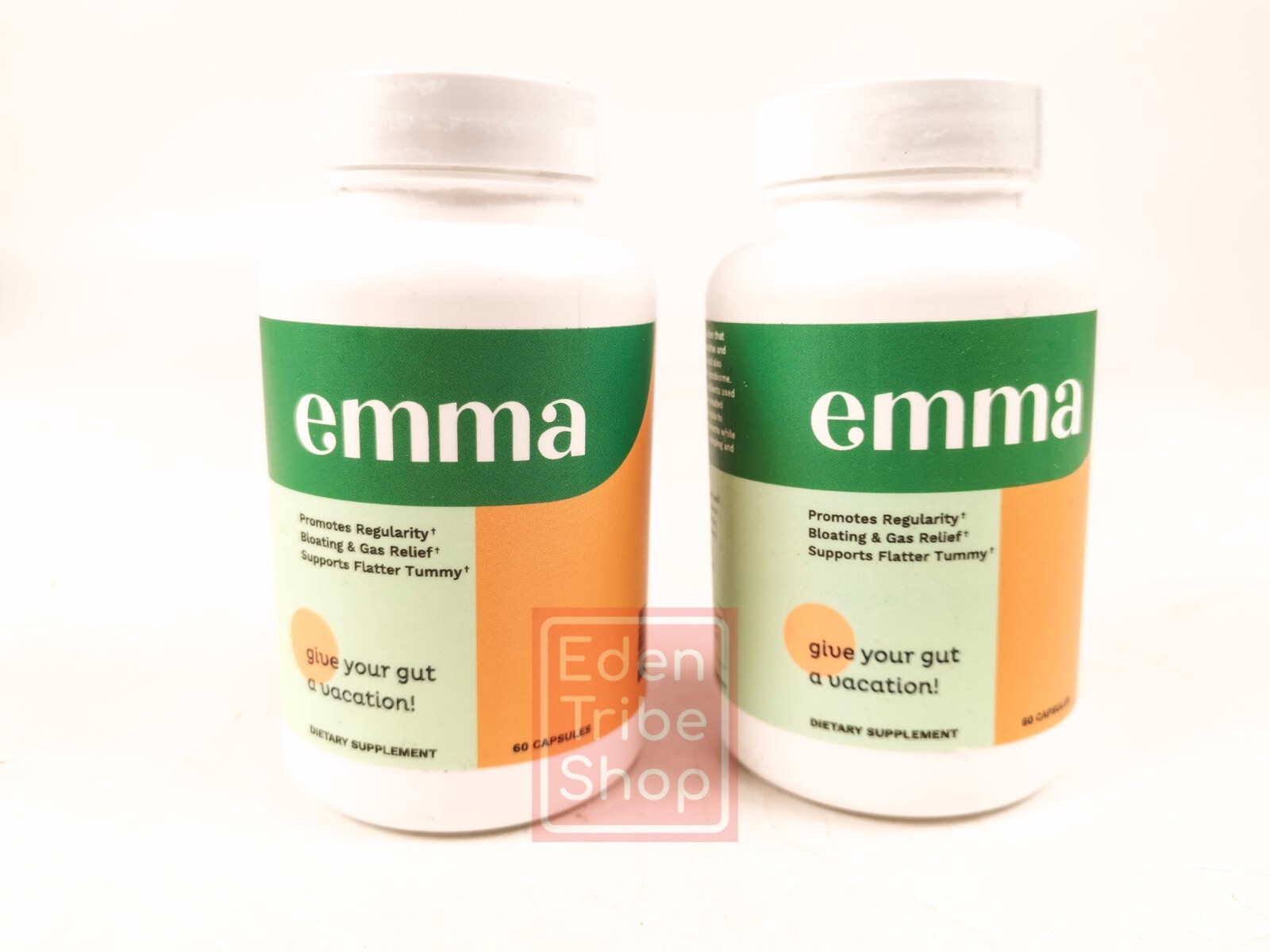 2 EMMA Gut Health Gas & Bloating Constipation Leaky Gut Repair 120 Caps – USA