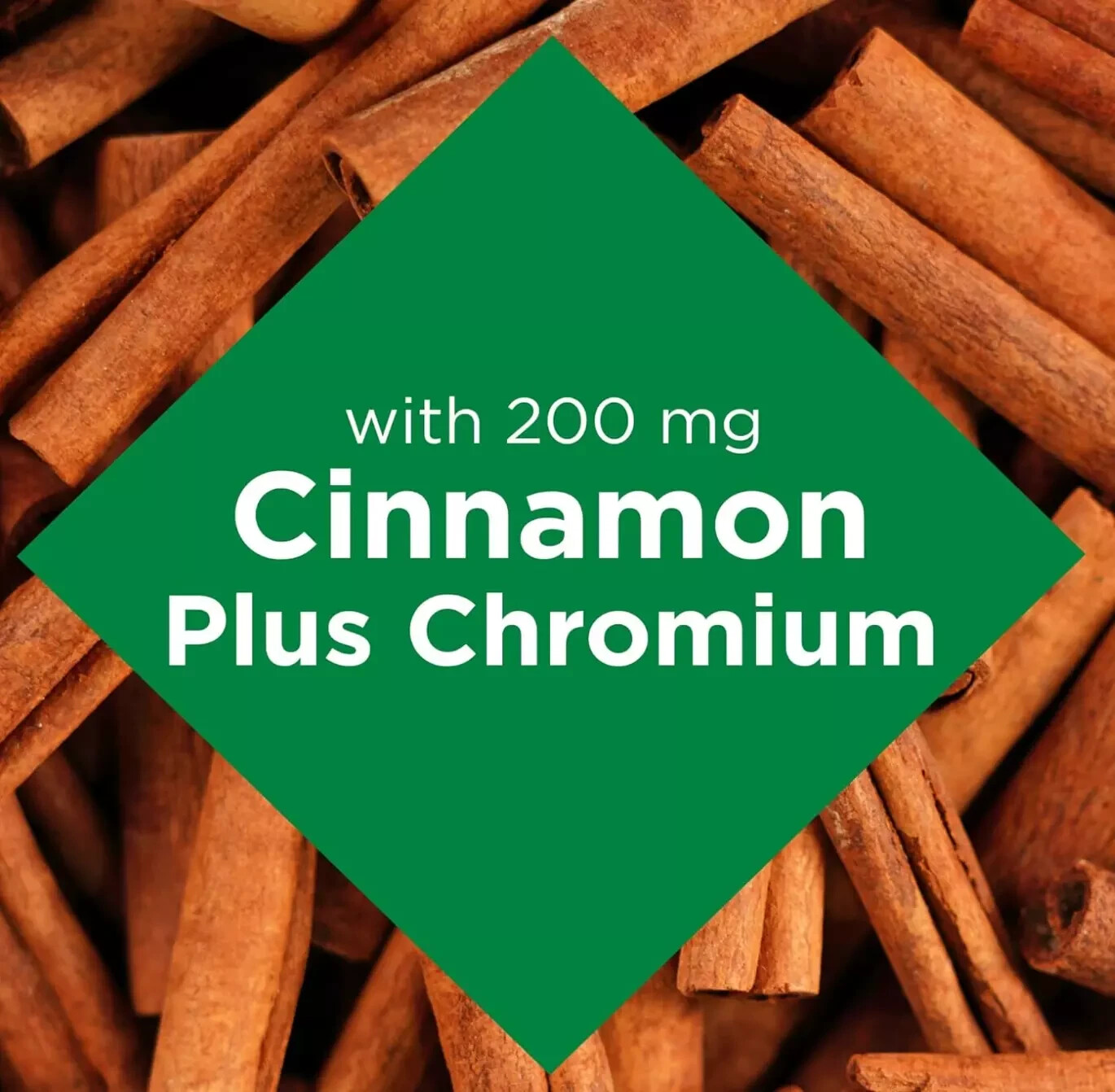3 Pack Cinnamon 2000 mg + Chromium 180 Capsules (3×60) 1000 mg per Caps Exp 2026