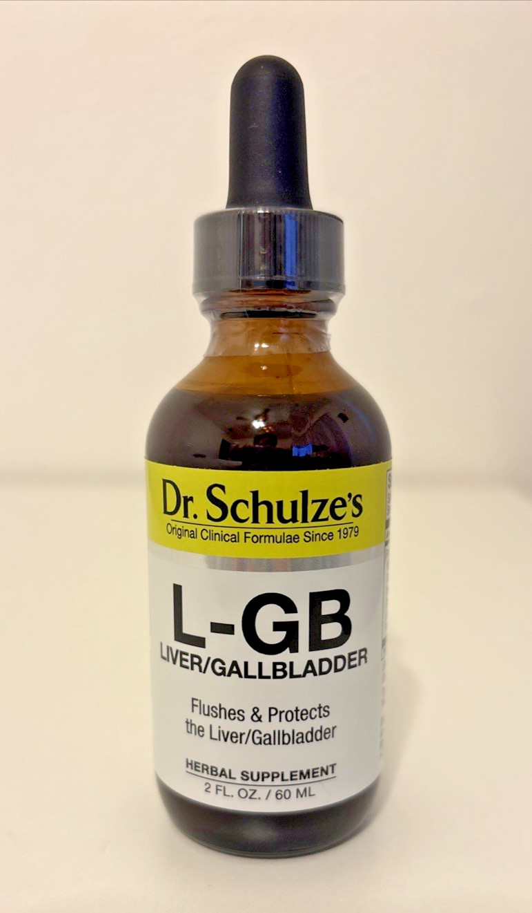 Dr. Schulze’s L-GB Liver/Gallbladder Herbal Supplement-2 FL/60 mL
