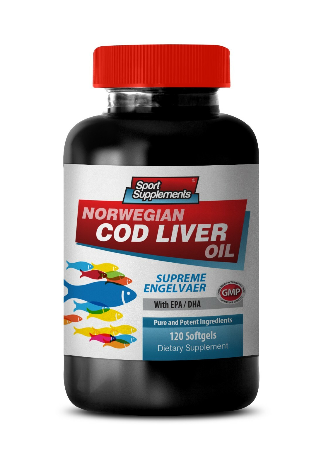 Fresh Omega 3 Softgels – Norwegian Cod Liver Oil 600mg – Brain SuperFood 1B
