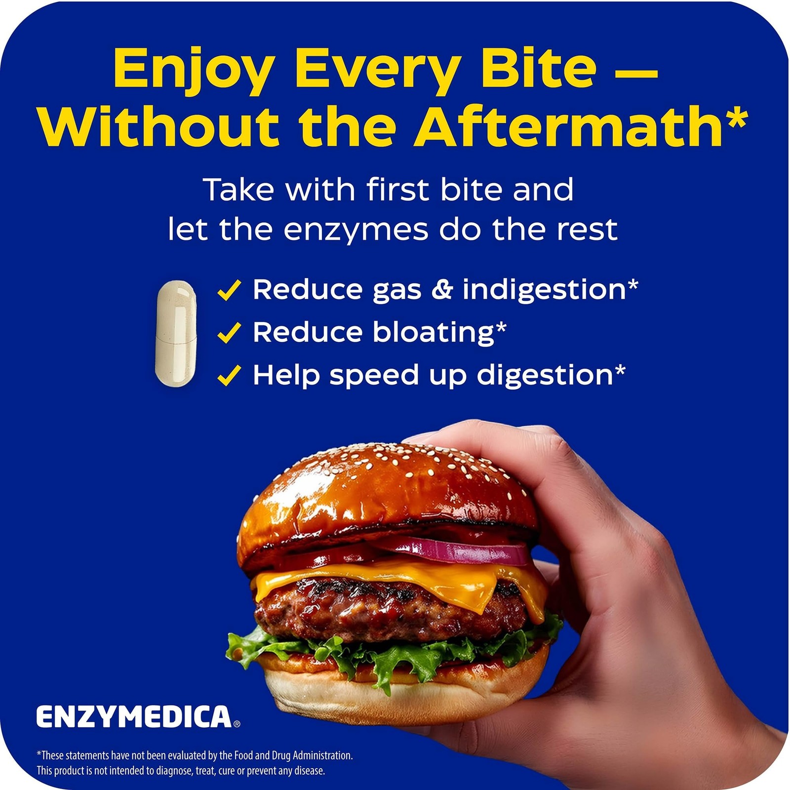 Enzymedica Digest Gold + ATPro, Maximum Strength, Fast-Acting, Helps Digest L…