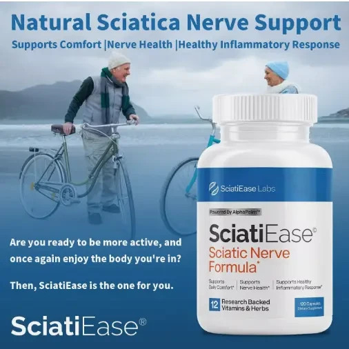 SciatiEase Labs Sciati Ease Sciatic Nerve Formula 120 Cap Fresh ! Exp 2027