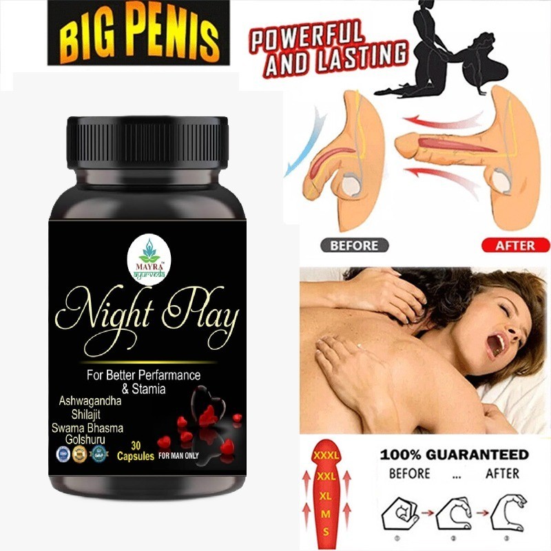 NIght Play Herbal Man Power Tablets for Men Long Time Ayurvedic Medicine Natural