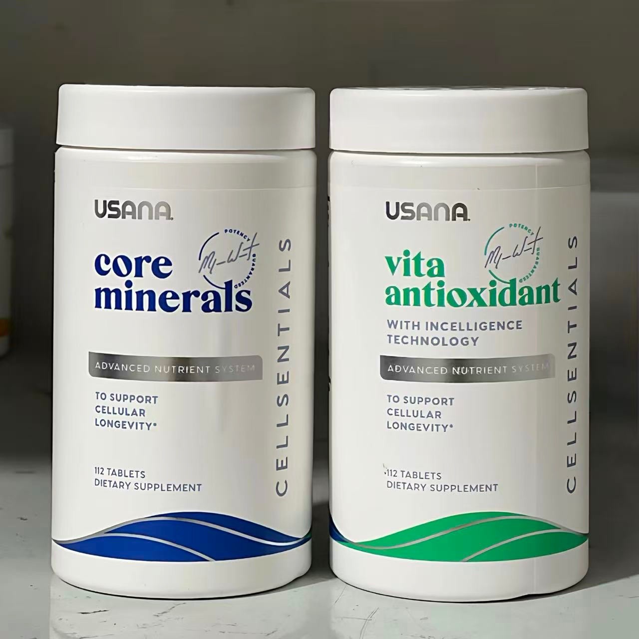 Latest upgraded !USANA Cellsentials Vita Antioxidant and Core Minerals Exp 10/27