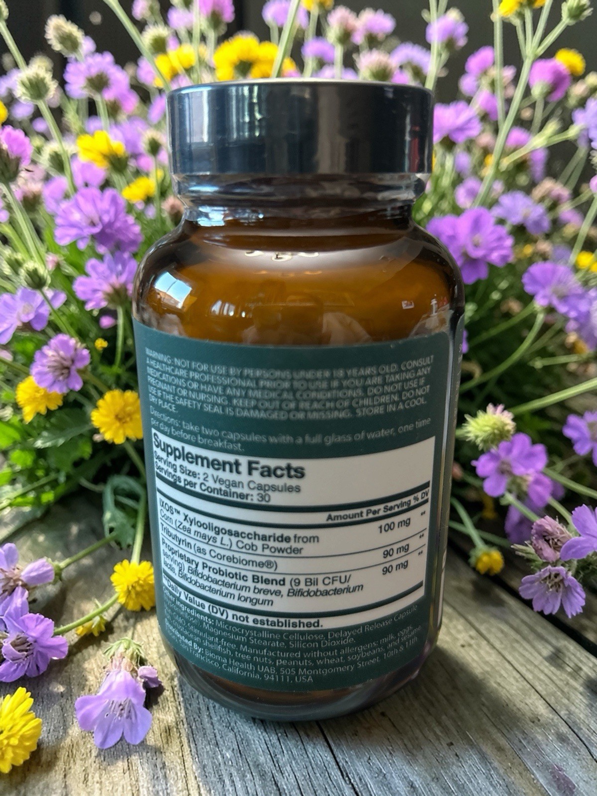 Bioma Probiotics – AUTHENTIC – 60 CAPS – EXP :08/ 2027