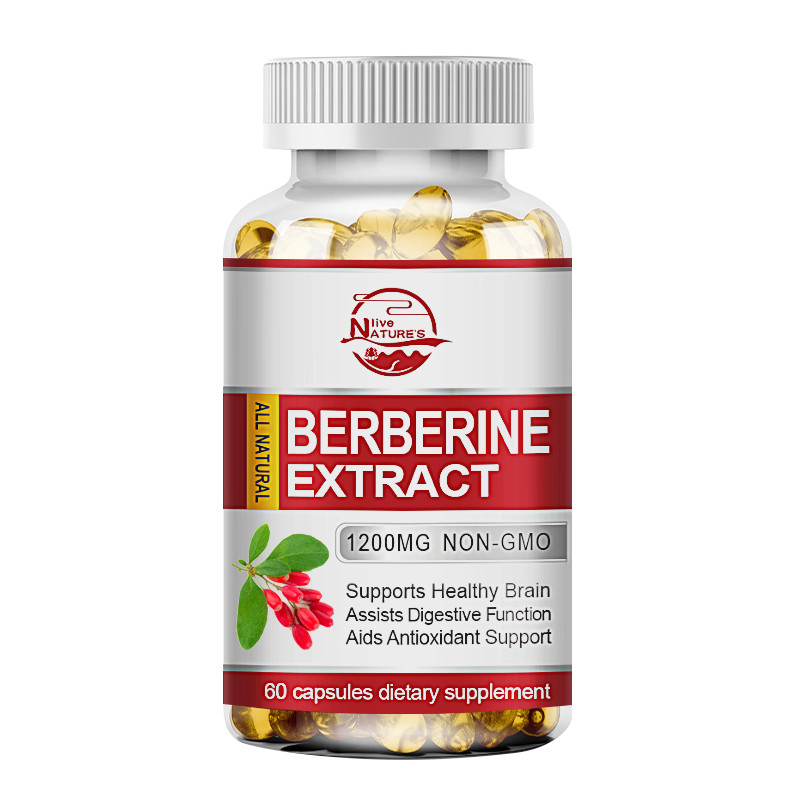 Premium Berberine HCL Extract 1000mg Capsules – Blood Sugar Support 240pills