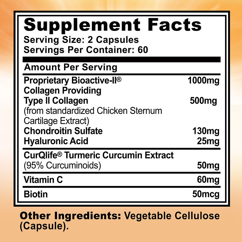 Triple Action Joint Collagen – Hyaluronic Acid,Protect Joint and Muscle Health