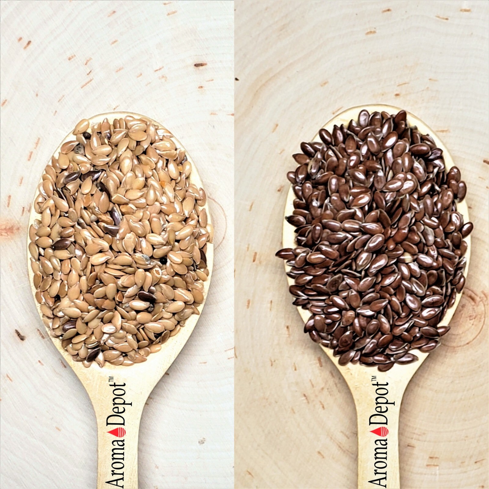 1 lb. Brown Whole Flax Seeds Omega-3 Non-GMO Linaza Raw Flaxseed Kosher 1 Libra