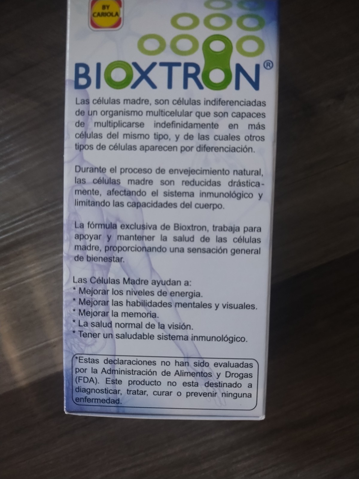 BIOXTRON STEM CELL PRODUCTION ABILITY 60 CAPS |EXP 8/28
