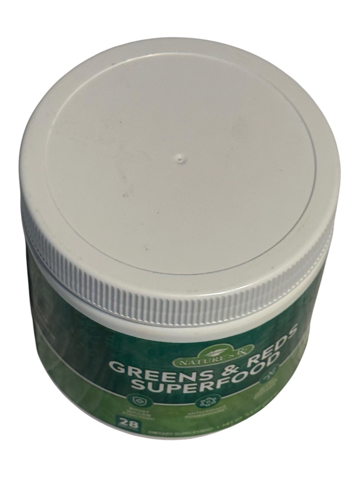 Nature’s RX- Greens and Reds Superfood Powder – 28 Servings – Ex: 8/26