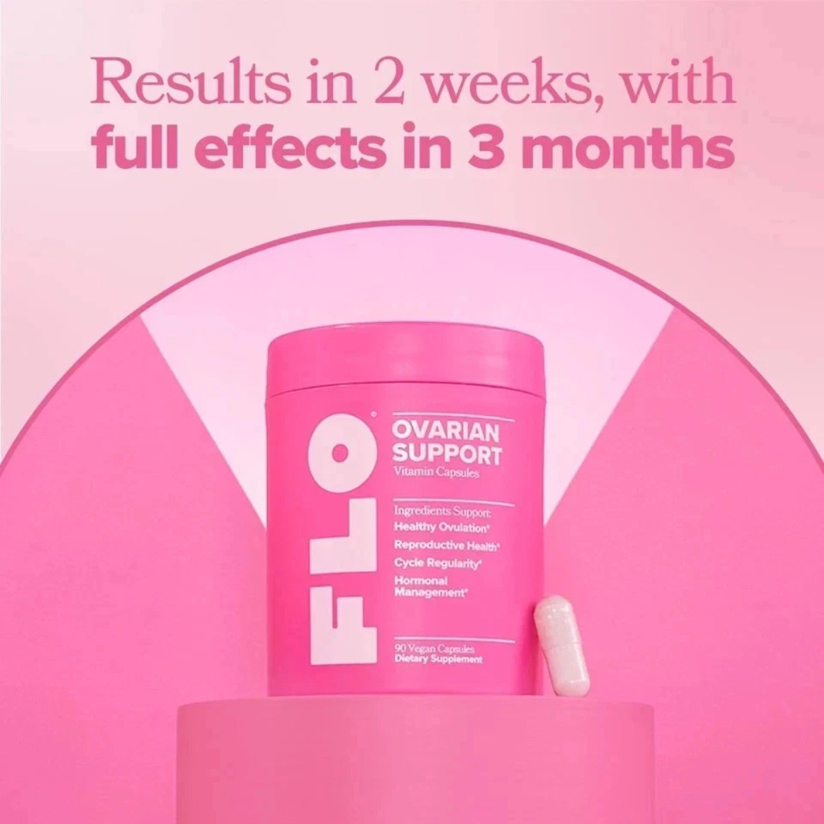 O Positiv FLO Ovarian Support,Hormone Balance, Menstrual Cycle Support for Women