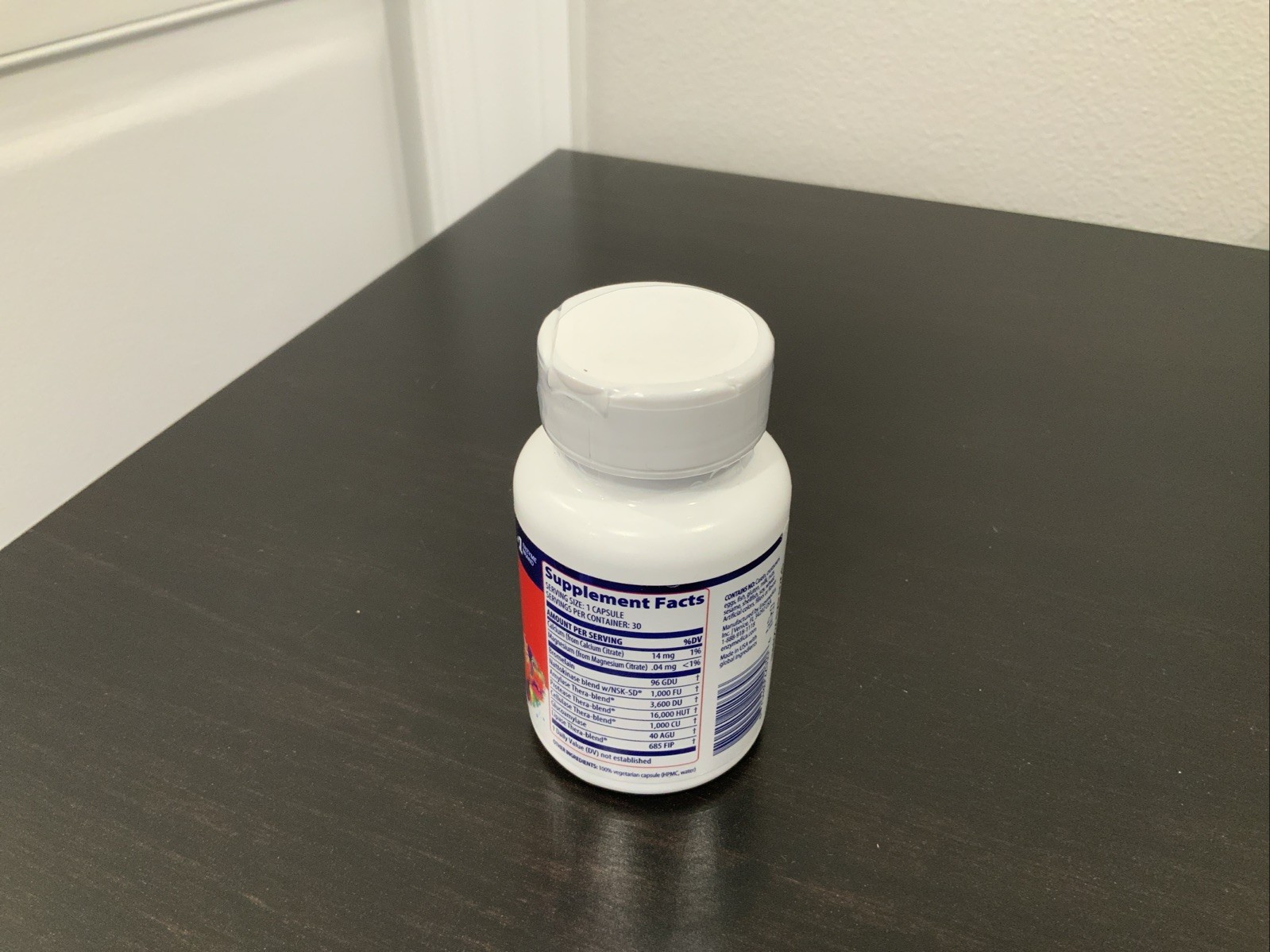 Enzymedica Natto-K 30 Capsules Casein-Free, Dairy-Free, Egg-Free, Gluten-Free,