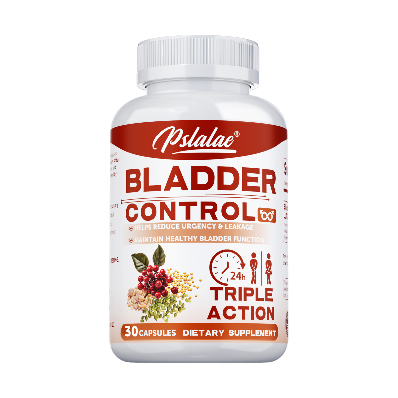 Bladder Control – with Pumpkin Seed Extract, Cranberry, Urinary Tract Health